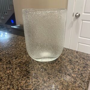 Crate & Barrel Lina Glass Vase 349-625
